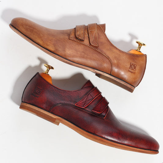Genuine Leather Handmade Old Vintage Men's Shoes