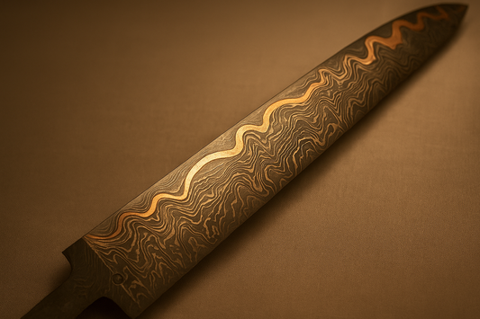Artistic pattern flow detail